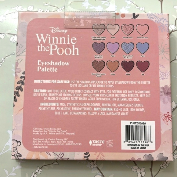 Disney Winnie the Pooh Eyeshadow Palette Total Net Wt 0.42 oz(12g) - Picture 6 of 8